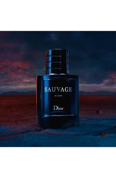 Dior Sauvage Elixir Fragrance In Transparent