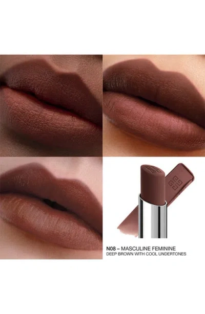 Givenchy Le Rouge Velvet Matte In Brown