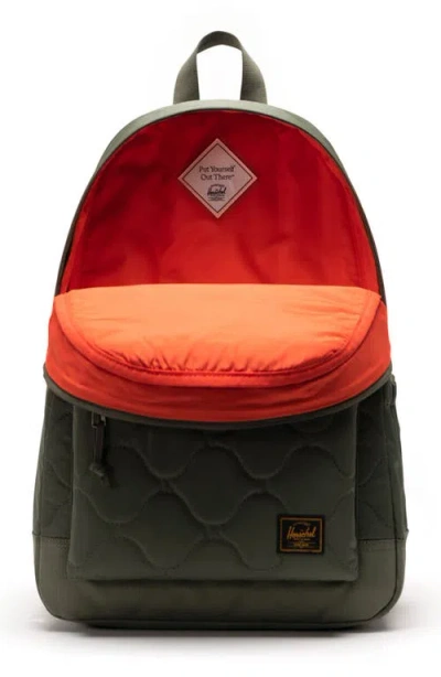 Herschel Supply Co Womens Beetle Classic Xl Quilted Backpack In Black