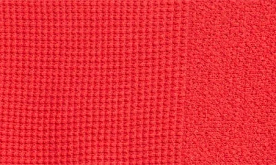 Nic + Zoe Nic+zoe Pixel Mock Neck Sweater In Red