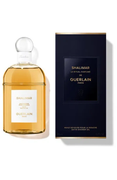 Guerlain Shalimar Satin Shower Oil 6.7 Oz. In Transparent