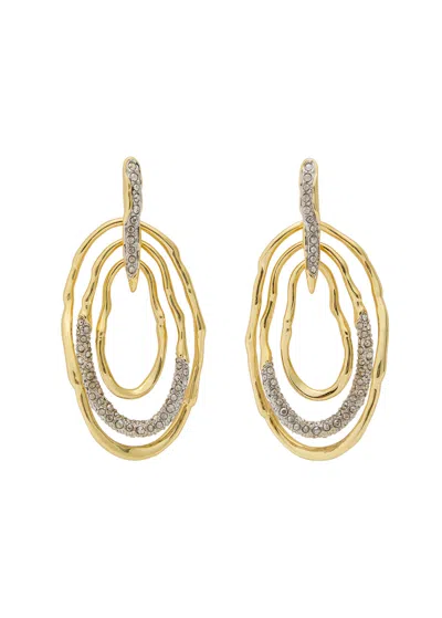 Alexis Bittar Solanales 14k Gold-plated Hoop Earrings