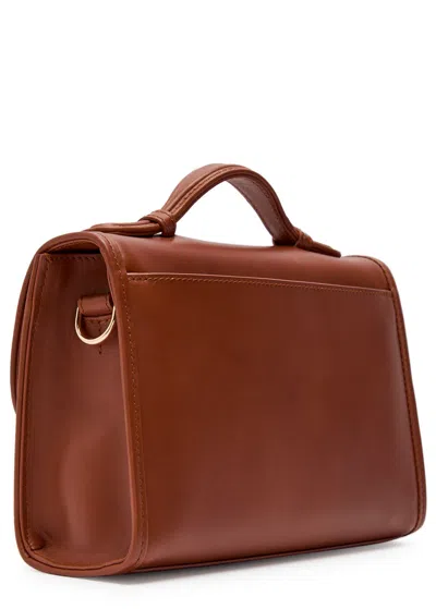 Gabriela Hearst Small Leonora Leather Tote Bag In Brown