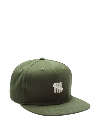 Undefeated Contrast-logo Snapback Cap In Green