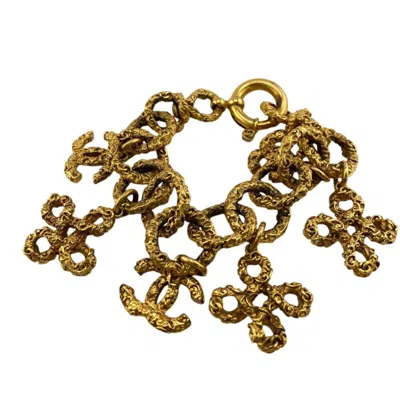 Pre-owned Chanel Charm Bracelet () In Gold
