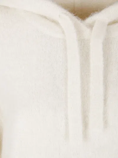 Samsoe & Samsoe Felpa Sajeanne 15730 Clear Cream In White