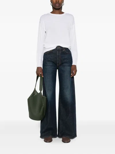 Eleventy Pullover Mit Rundem Ausschnitt In White