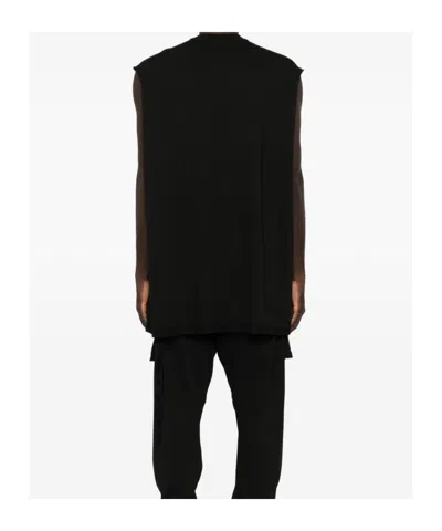 Rick Owens Drkshdw Graphic-print Sleeveless T-shirt In Black