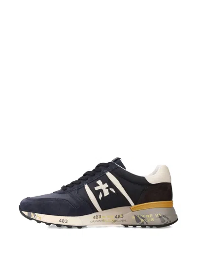 Premiata Lander Sneakers In Blue