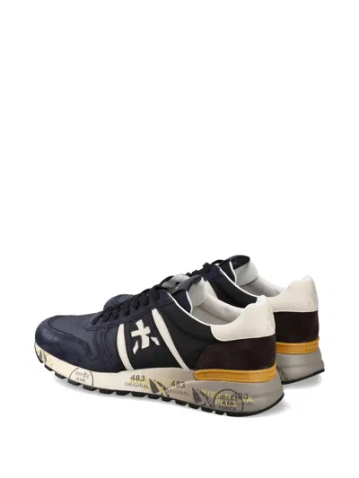 Premiata Lander Sneakers In Blue