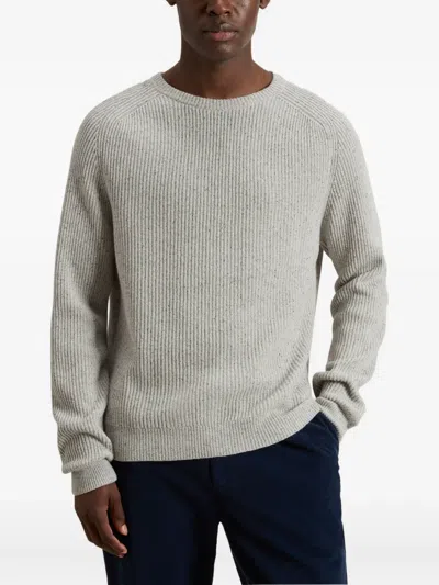Woolrich Gerippter Pullover In Gray