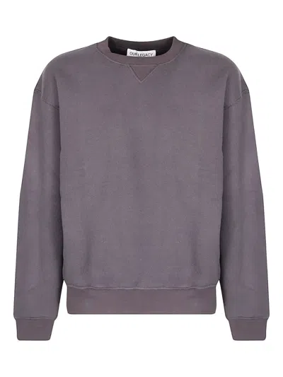 Our Legacy Long-sleeved Sweatshirt In Gray