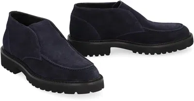 Doucal's Adler Chukka Boot With Suede Upper In Black