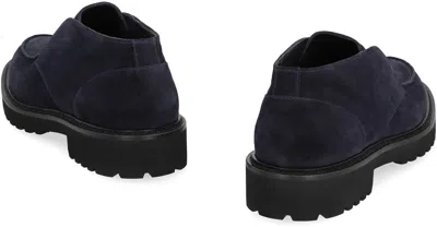 Doucal's Adler Chukka Boot With Suede Upper In Black