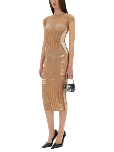 Diesel "m-calina" Skirt In Neutral