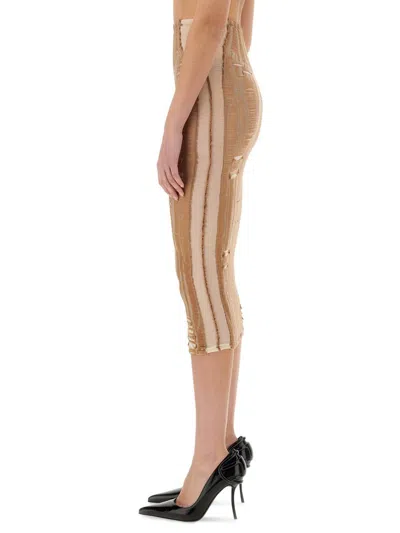 Diesel "m-calina" Skirt In Neutral