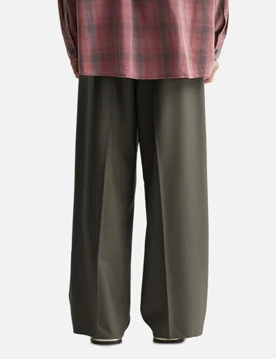 Coda Inverted Tuck Slacks In Black