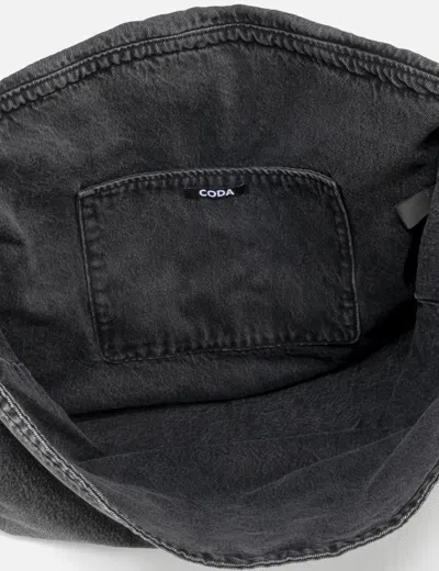 Coda Acid Wash Denim Cross Body Bag