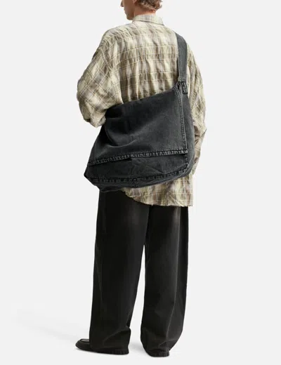 Coda Acid Wash Denim Cross Body Bag