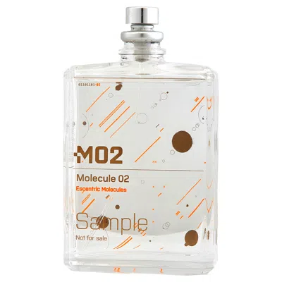 Escentric Molecules Escentric Molecule Unisex Molecule 02 Edt Spray 3.38 oz (tester) Fragrances 0005462374853 In White