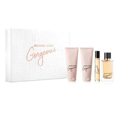 Michael Kors Ladies Gorgeous! Gift Set Fragrances 850050174646 In Multi