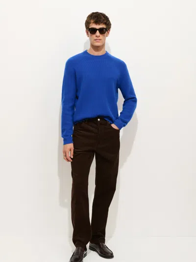 Alex Mill Slim Straight Fit Corduroy Pants In Brown