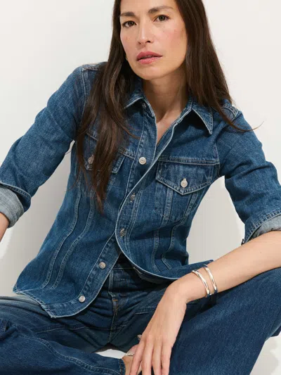 Alex Mill Annabelle Shirt In Denim In Blue