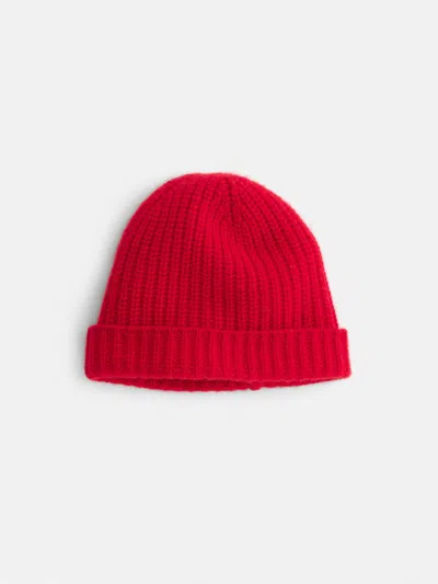 Alex Mill Cashmere Beanie In Red