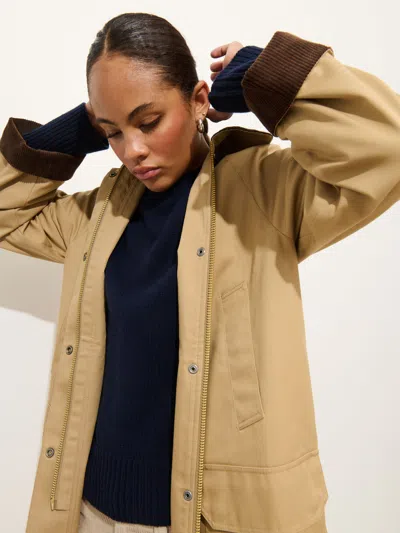Alex Mill Chiltern Street Trench In Twill In Neutral