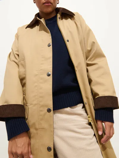 Alex Mill Chiltern Street Trench In Twill In Neutral