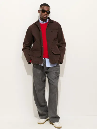 Alex Mill Frontier Jacket In Canvas In Brown