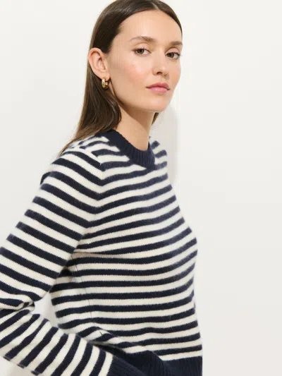 Alex Mill Marais Sweater In Striped Cashmere In Multi