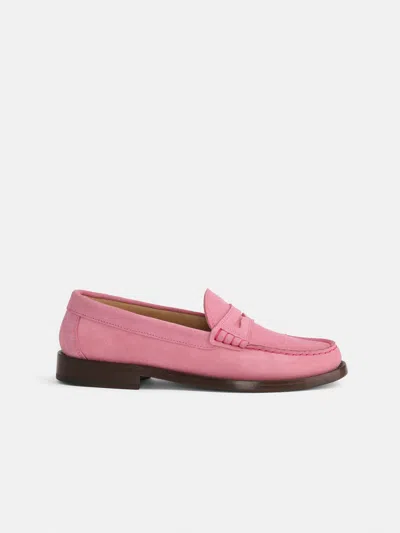 Alex Mill Sesa New York Loafer Sister In Suede In Pink