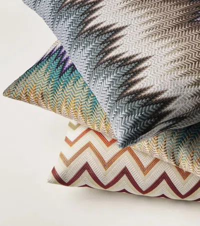 Missoni Phrae Zigzag Cushion In Multi
