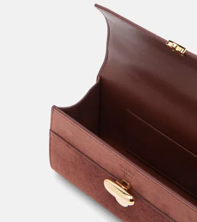 SYMMETRY绒面革托特包