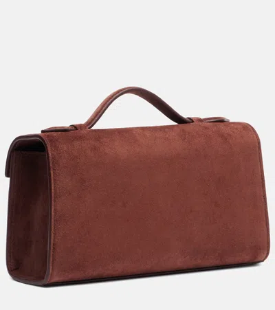 SYMMETRY绒面革托特包