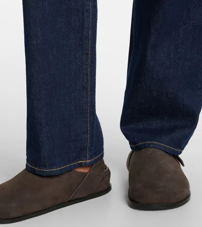 Slvrlake London High-rise Straight-leg Jeans In Empty Sky