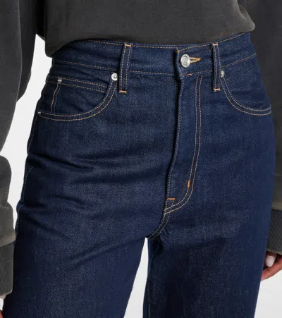 Slvrlake London High-rise Straight-leg Jeans In Empty Sky