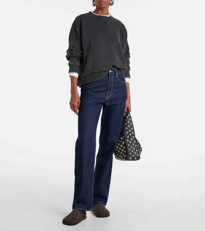 Slvrlake London High-rise Straight-leg Jeans In Empty Sky