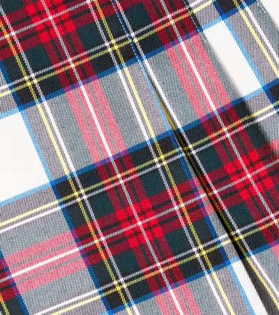 Il Gufo Plaid Pleated Skirt In Multi