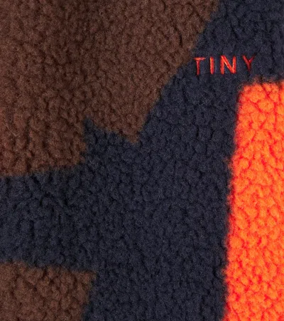 Tinycottons Printed Fleece Sweatpants In Multi