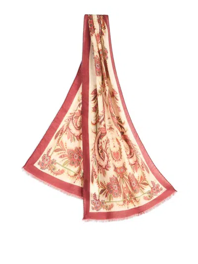 Etro Paisley Patterned Scarf In Multi
