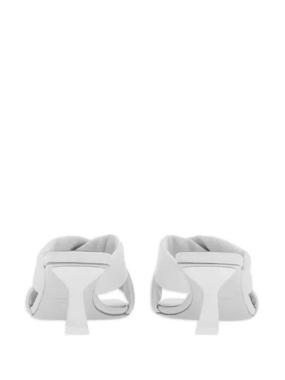 Ferragamo 55mm Crossover-strap Detail Mules In Multicolor