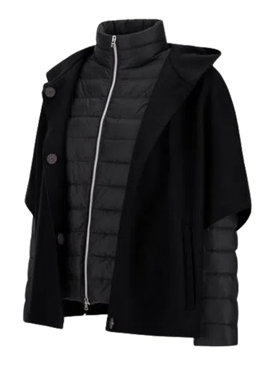 Herno Jackets Blacks And Greys In Black