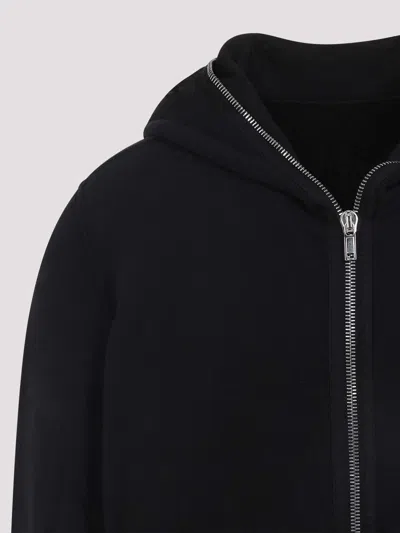 Rick Owens Knit Sweatshirt In Black