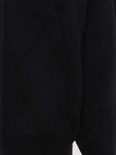 Rick Owens Knit Sweatshirt In Black