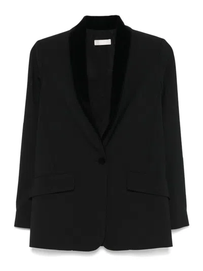 Antonelli Shawl-lapel Single-breasted Blazer In Black
