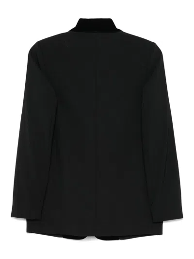Antonelli Shawl-lapel Single-breasted Blazer In Black