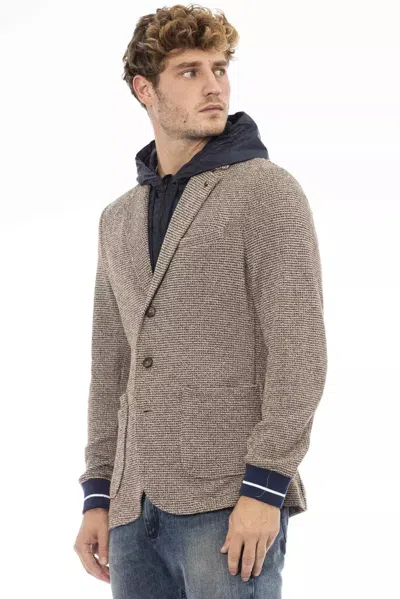 Distretto12 Brown Po Blazer In Brown