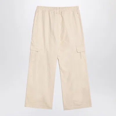 Adidas Originals By Wales Bonner Ivory Cargo Trousers In White